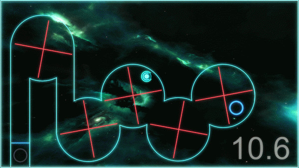 Игра Neon Space, скриншот