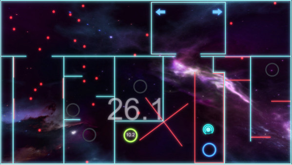 Игра Neon Space, скриншот