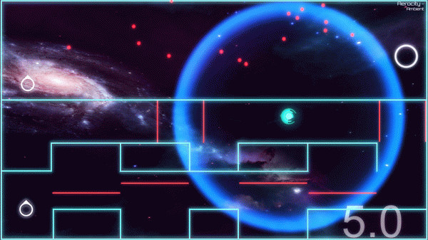 Игра Neon Space, скриншот