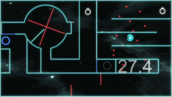 Игра Neon Space, скриншот