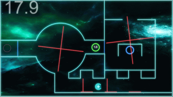 Игра Neon Space, скриншот