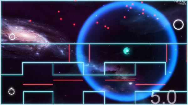 Игра Neon Space, скриншот