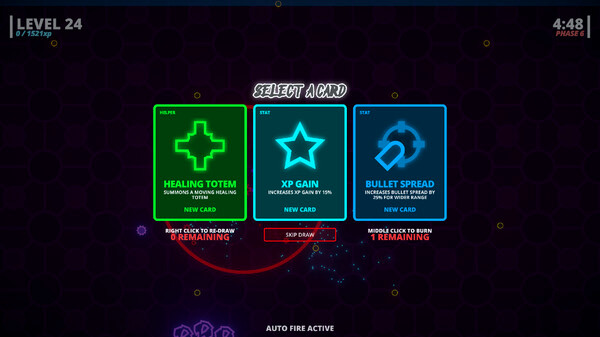 Игра Neon Sundown, скриншот
