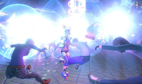 Игра Neon Tail, скриншот