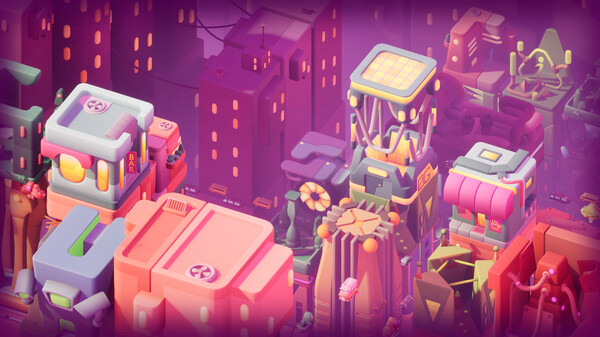 Игра Neongarten, скриншот