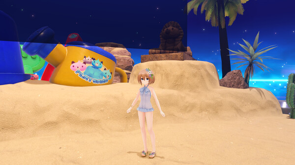 Игра Neptunia Riders VS Dogoos Costume Set, скриншот