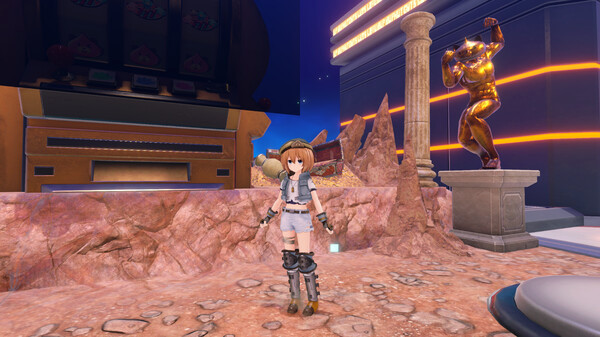 Игра Neptunia Riders VS Dogoos Costume Set, скриншот
