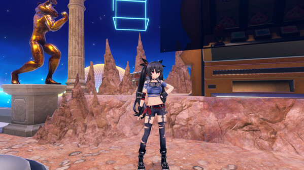Игра Neptunia Riders VS Dogoos Costume Set, скриншот