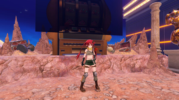 Игра Neptunia Riders VS Dogoos Costume Set, скриншот