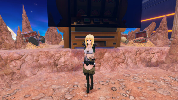Игра Neptunia Riders VS Dogoos Costume Set, скриншот