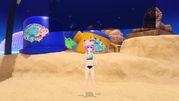 Игра Neptunia Riders VS Dogoos Costume Set, скриншот