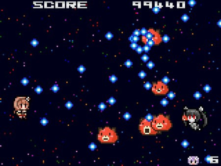 Игра Neptunia Shooter, скриншот