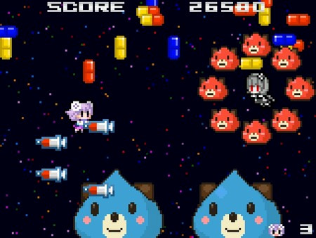 Игра Neptunia Shooter, скриншот