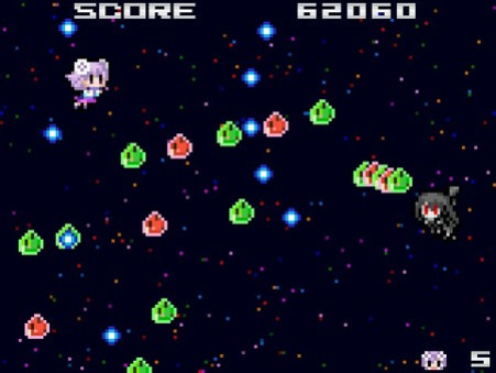 Игра Neptunia Shooter, скриншот