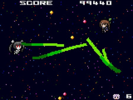 Игра Neptunia Shooter, скриншот