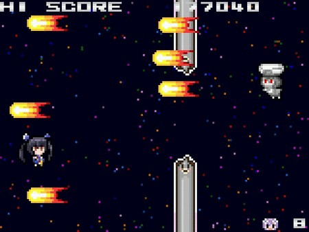 Игра Neptunia Shooter, скриншот