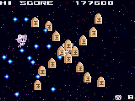 Игра Neptunia Shooter, скриншот
