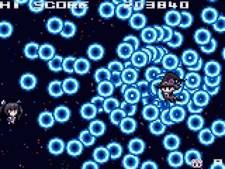 Игра Neptunia Shooter, скриншот