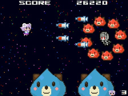 Игра Neptunia Shooter, скриншот