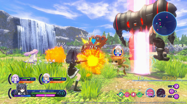 Игра Neptunia: Sisters VS Sisters, скриншот