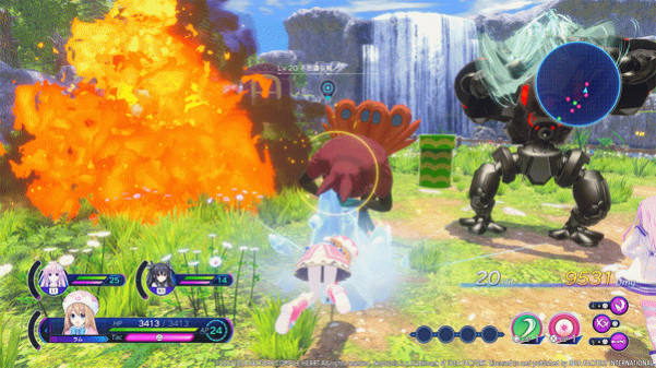 Игра Neptunia: Sisters VS Sisters, скриншот