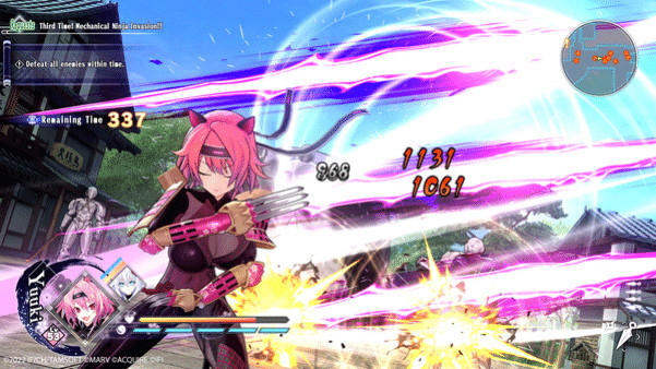 Игра Neptunia x SENRAN KAGURA: Ninja Wars, скриншот
