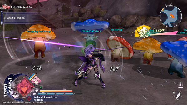 Игра Neptunia x SENRAN KAGURA: Ninja Wars, скриншот