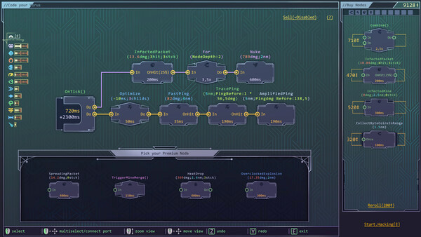 Игра Net.Attack(), скриншот