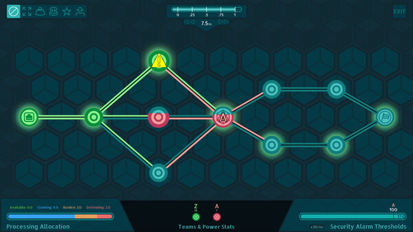 Игра Network Notation, скриншот