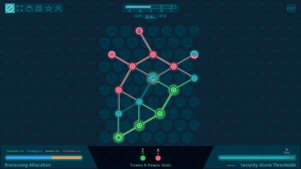 Игра Network Notation, скриншот