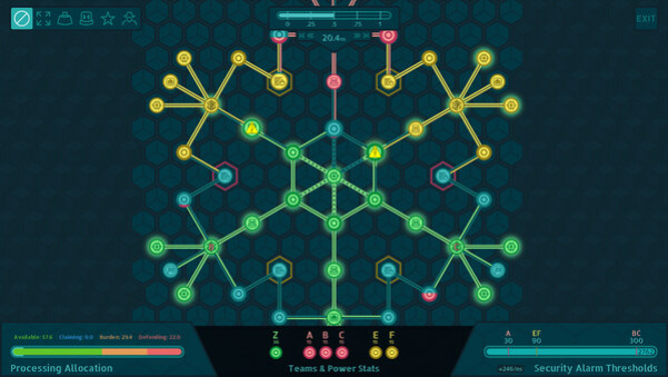 Игра Network Notation, скриншот