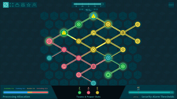Игра Network Notation, скриншот