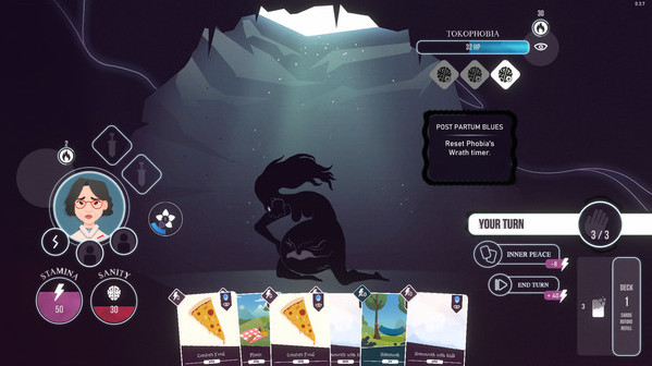 Игра Neurodeck : Psychological Deckbuilder, скриншот