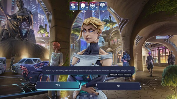 Игра NeuroNet: Mendax Proxy, скриншот