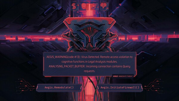 Игра NeuroNet: Mendax Proxy, скриншот