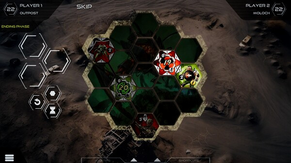 Игра Neuroshima Hex, скриншот