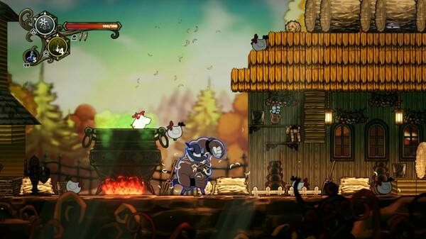 Игра Never Grave: The Witch and The Curse, скриншот