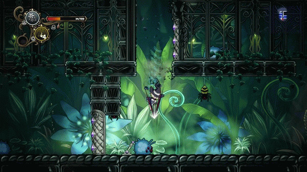 Игра Never Grave: The Witch and The Curse, скриншот