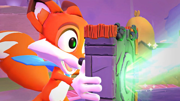Игра New Super Lucky's Tale, скриншот