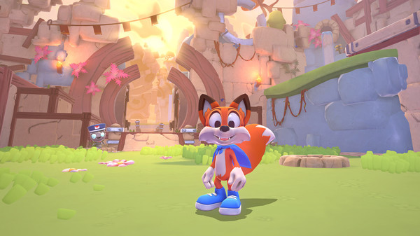 Игра New Super Lucky's Tale, скриншот