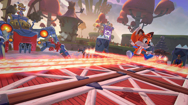 Игра New Super Lucky's Tale, скриншот