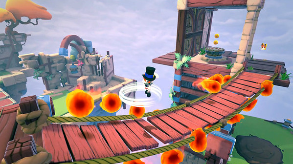 Игра New Super Lucky's Tale, скриншот