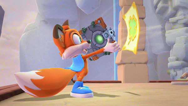 Игра New Super Lucky's Tale, скриншот