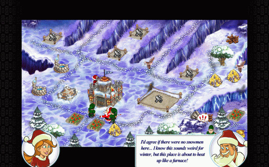 Игра New Yankee in Santa's Service, скриншот