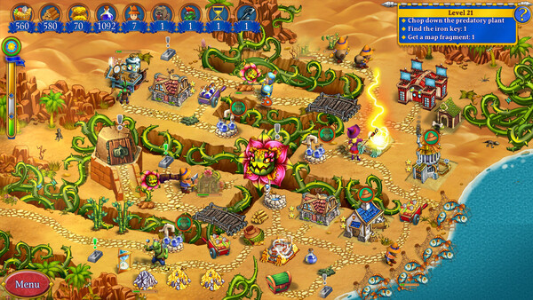 Игра New Yankee: Pirate Trap, скриншот