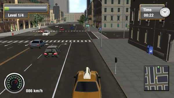Игра New York Taxi Simulator, скриншот