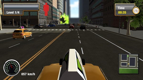 Игра New York Taxi Simulator, скриншот
