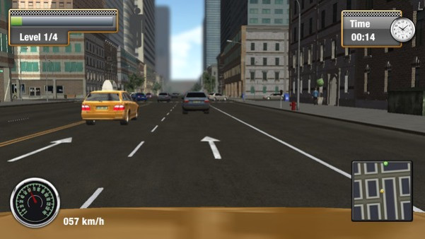 Игра New York Taxi Simulator, скриншот