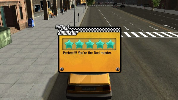Игра New York Taxi Simulator, скриншот