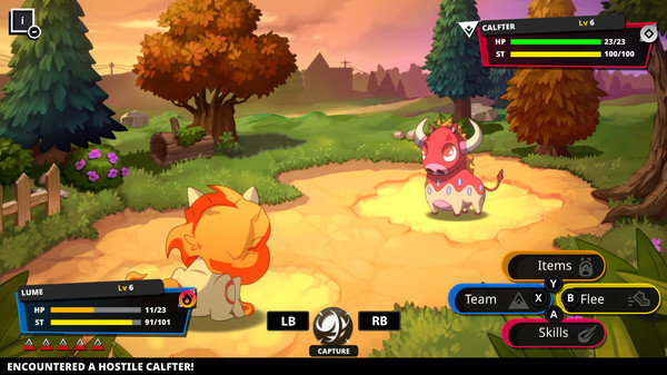 Игра Nexomon: Extinction, скриншот